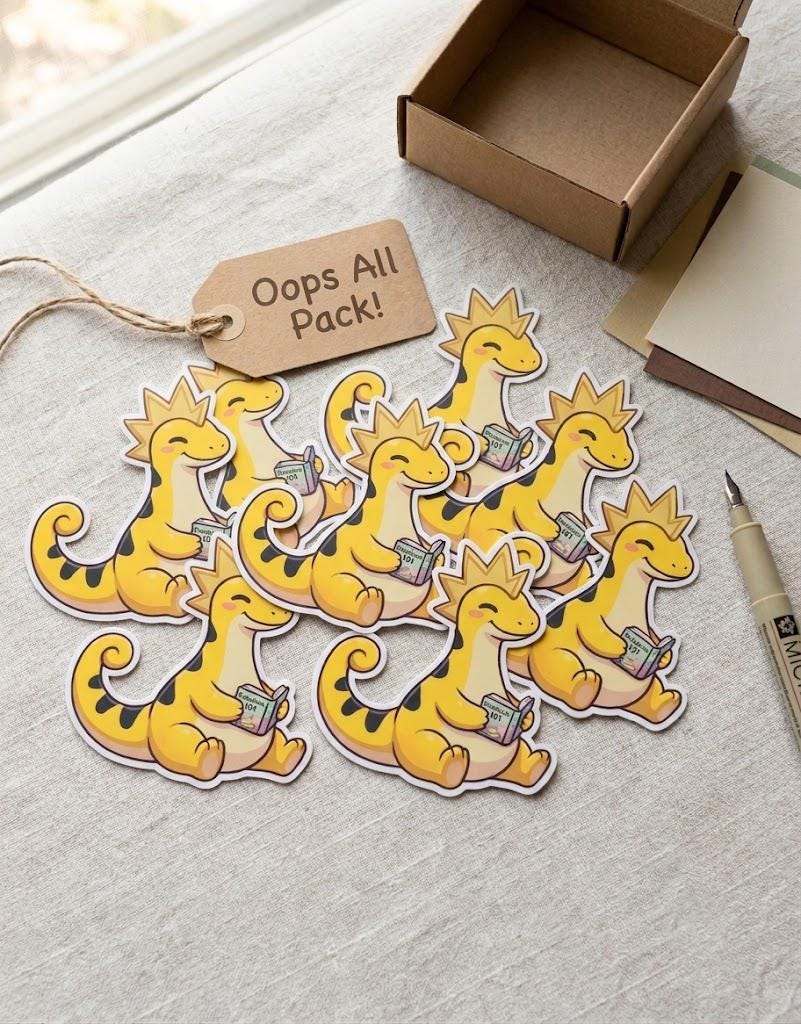 Palworld Pals Die-Cut Sticker Pack | Waterproof Vinyl Gaming Decals