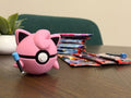 Jigglypuff Poké Ball 3D printed desk display