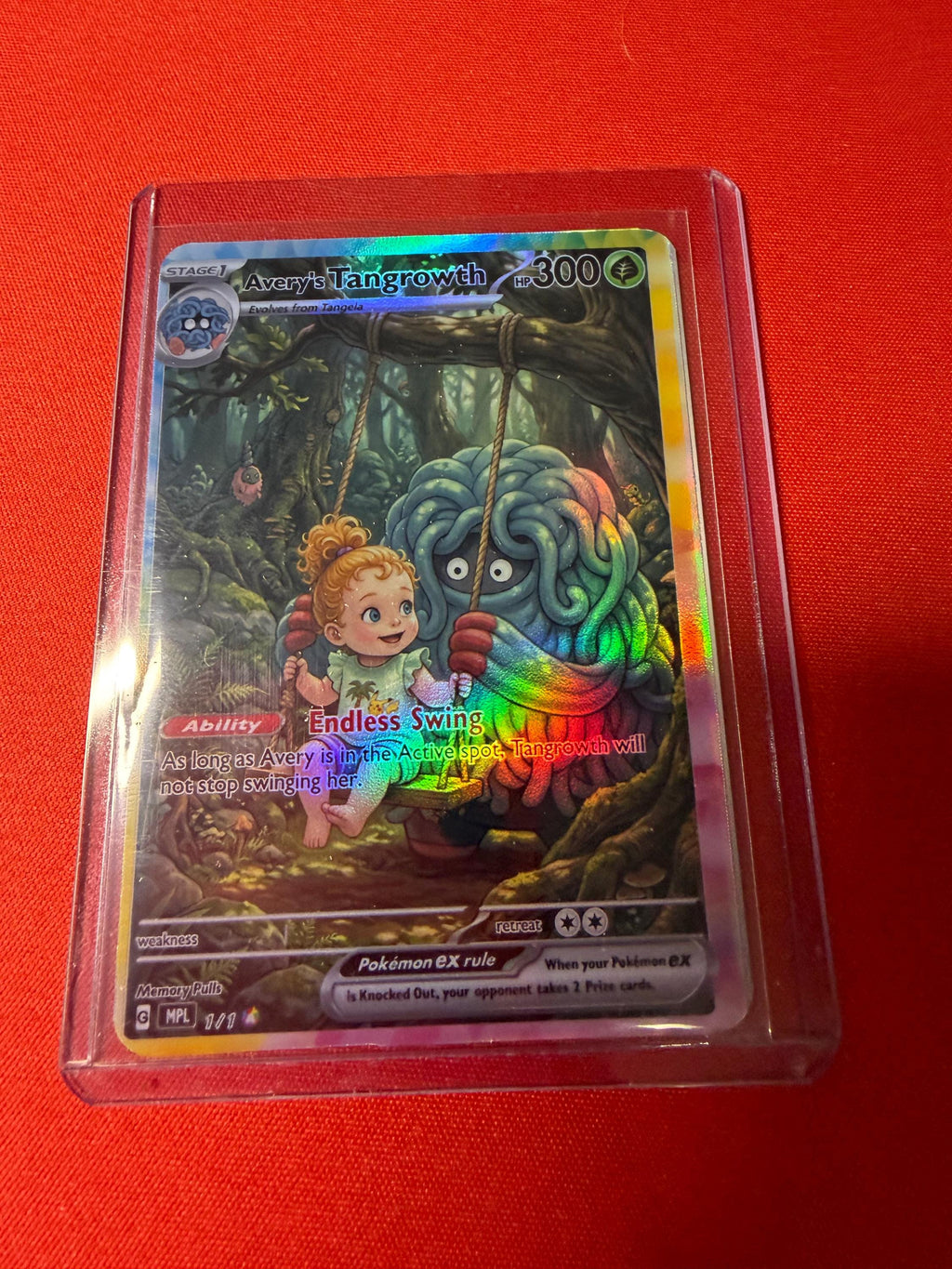 Fully Custom Pokémon Trading Card | Personalized Pokémon Card | Custom TCG Gift for Anniversary, Wedding, or Pet