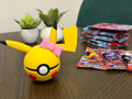 Female Pikachu Poké Ball 3D printed desk display