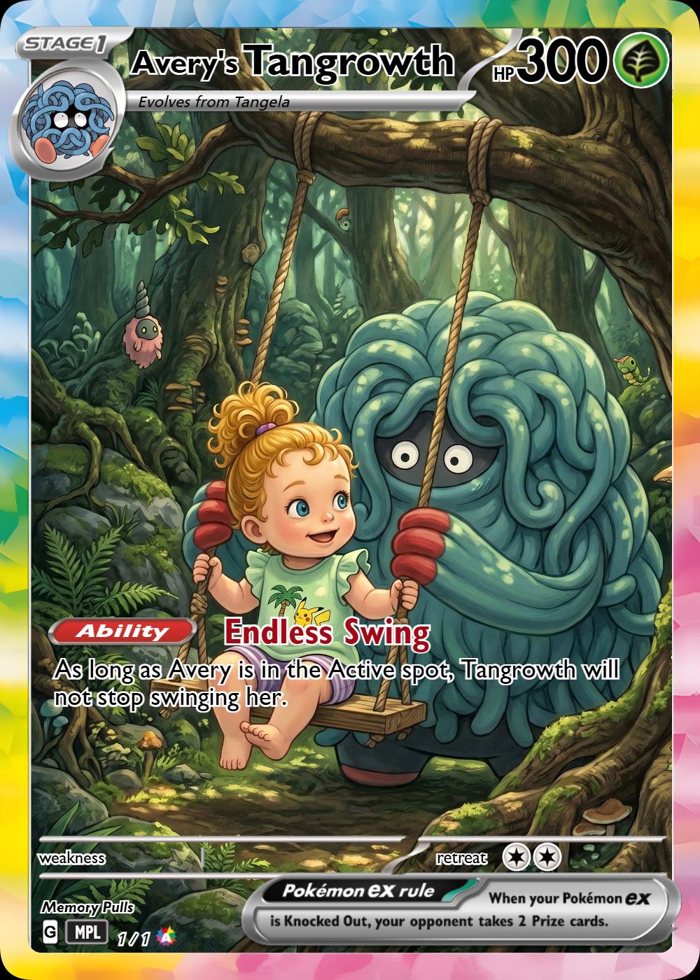 Fully Custom Pokémon Trading Card | Personalized Pokémon Card | Custom TCG Gift for Anniversary, Wedding, or Pet