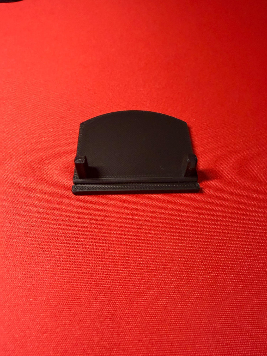Trading Card Display Stand | Black Toploader Holder | Sports Card & TCG Desk Accessory
