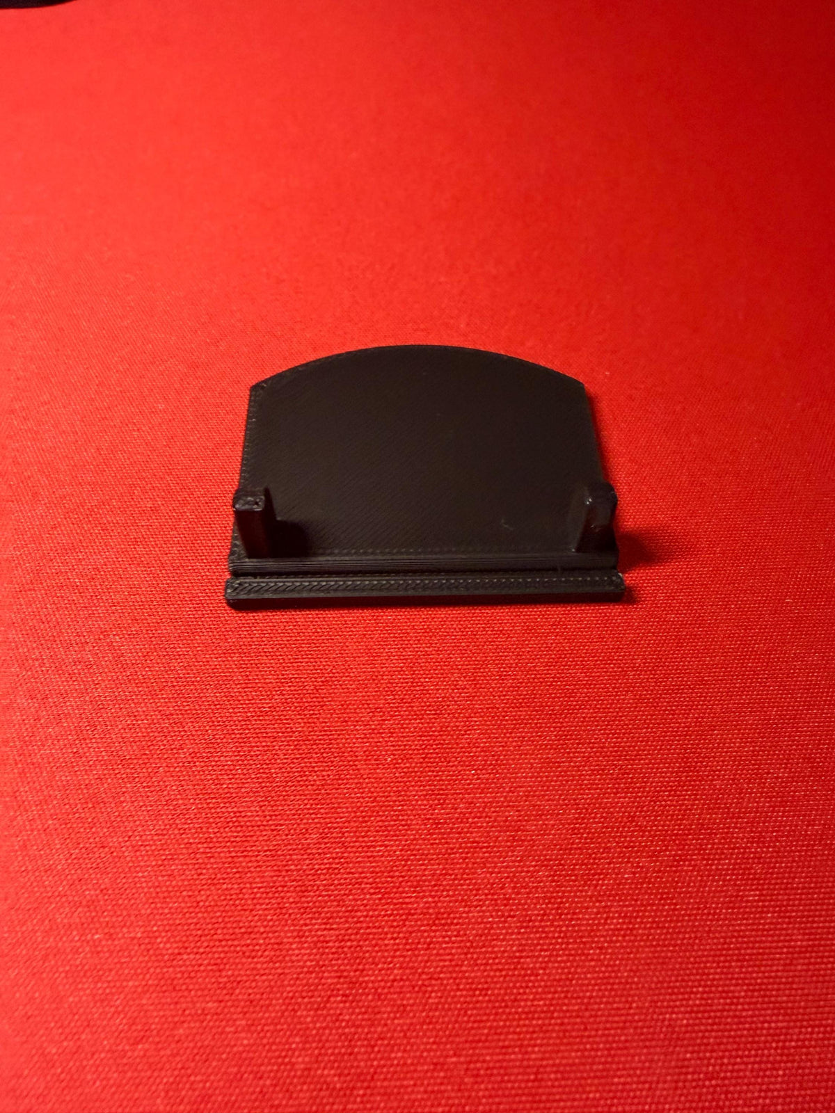 Trading Card Display Stand | Black Toploader Holder | Sports Card & TCG Desk Accessory