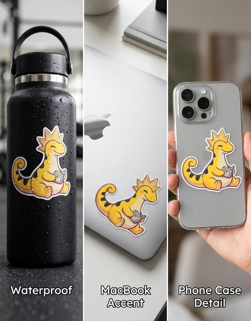 Palworld Pals Die-Cut Sticker Pack | Waterproof Vinyl Gaming Decals