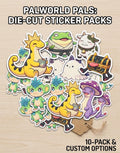 Palworld Pals Die-Cut Sticker Pack | Waterproof Vinyl Gaming Decals