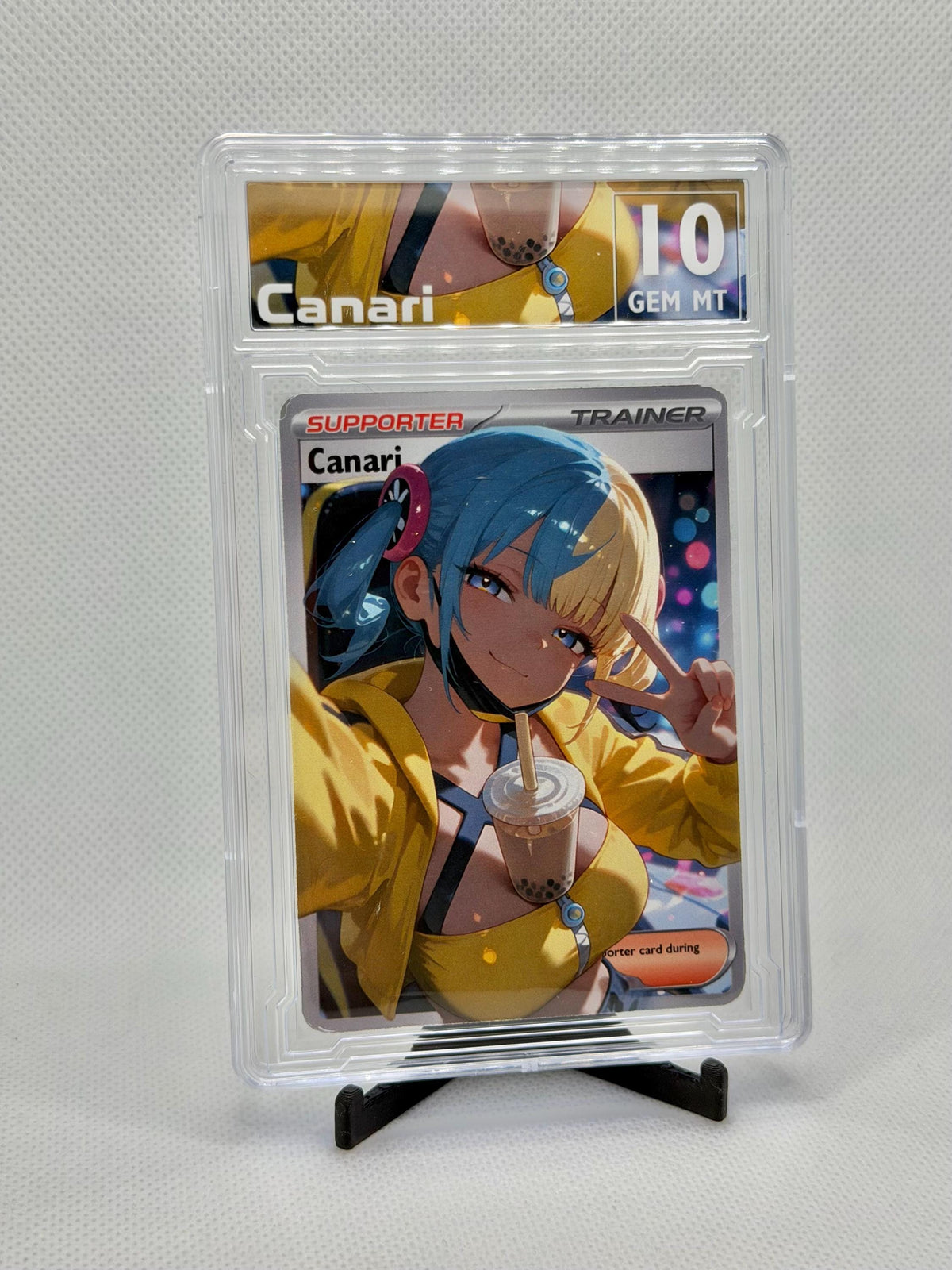 Canari Collector Art Card – Pristine 10 Custom Graded Slab