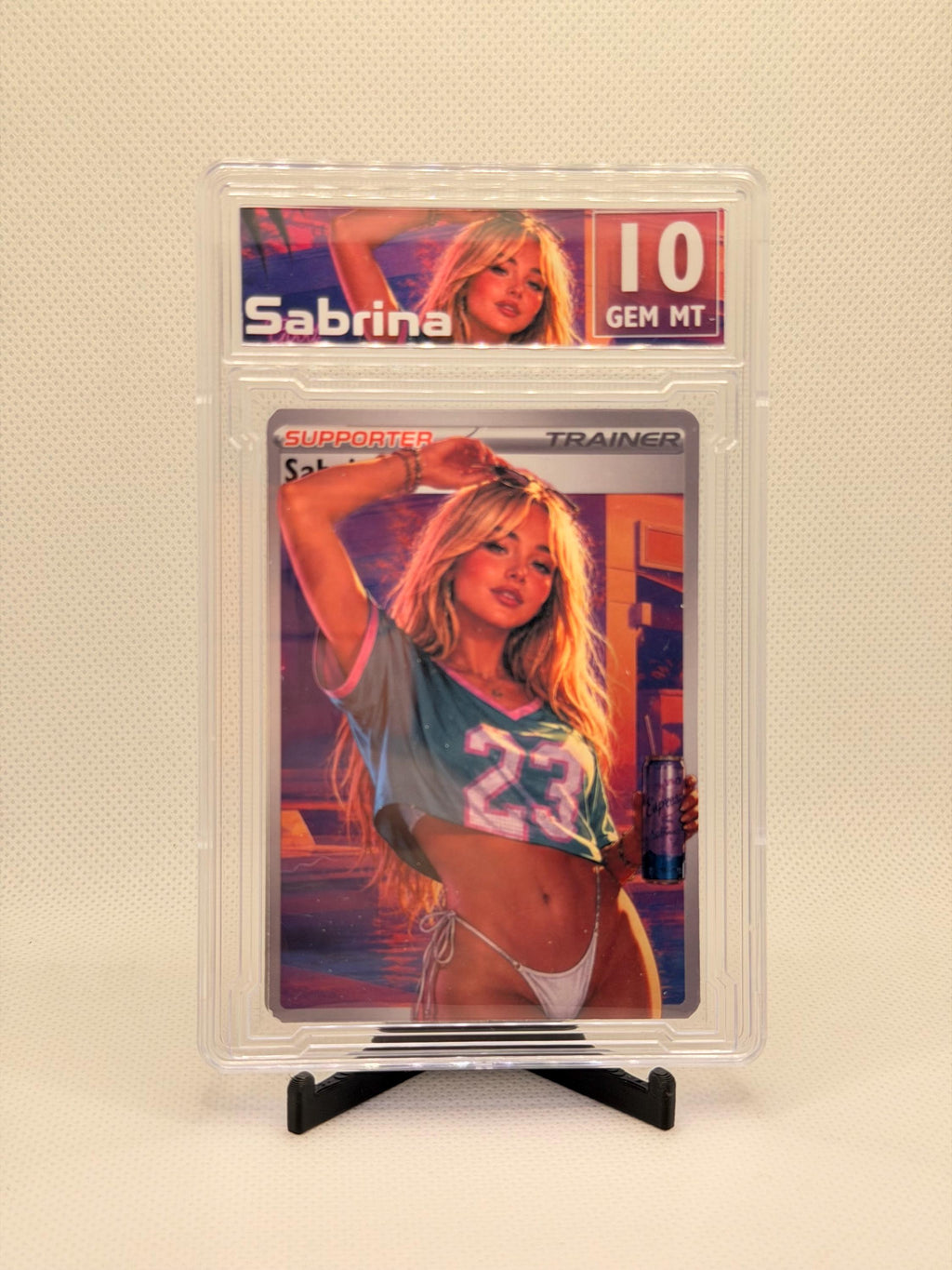 Trainer & Pop Culture Collector Art Cards | Card or Custom Graded Slab