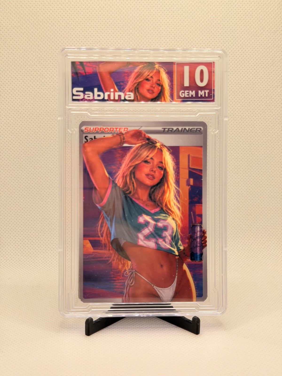 Trainer & Pop Culture Collector Art Cards | Card or Custom Graded Slab